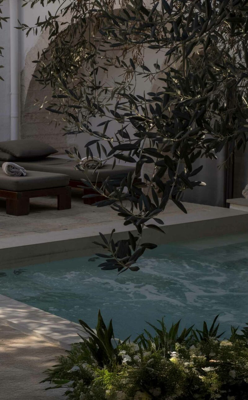 La piscina del relais la sommità a Ostuni