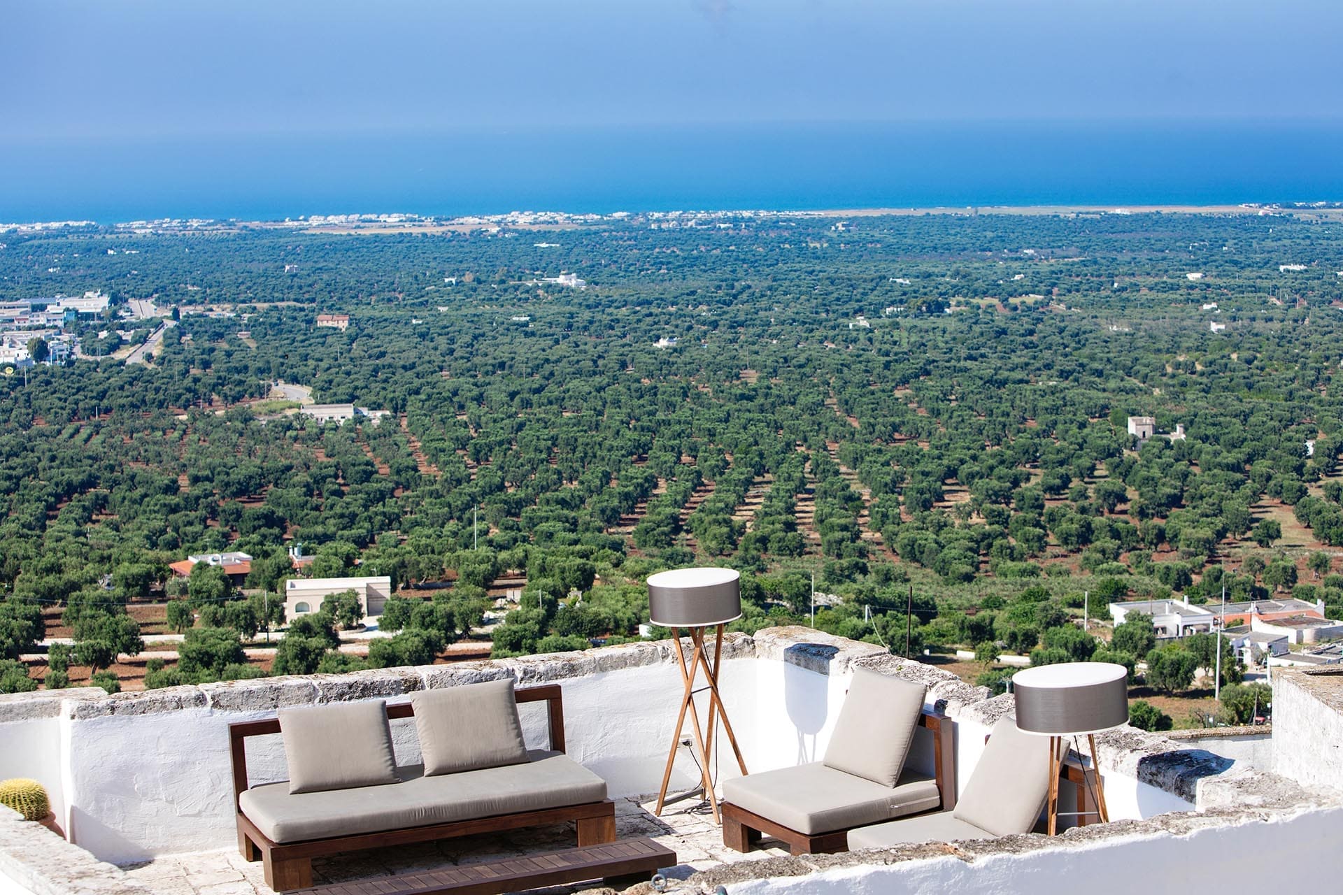 vista panoramica Relais Ostuni